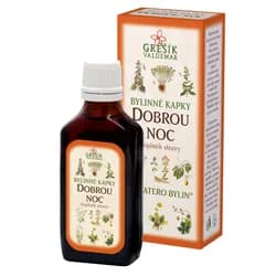 Dobrou noc - bylinné kapky - Devatero bylin