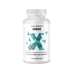 BrainMax MSM, 800 mg, 200 rostlinných kapslí