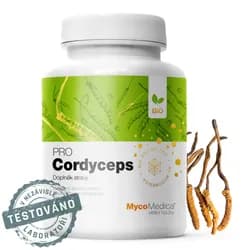 MycoMedica Cordyceps PRO extrakt, 90 rostlinných kapslí