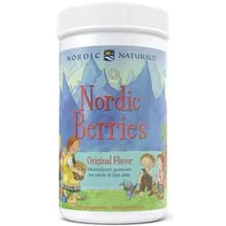 Nordic Berries Multivitamin pro Děti, Sladkokyselé, 200 gumových bonbónů