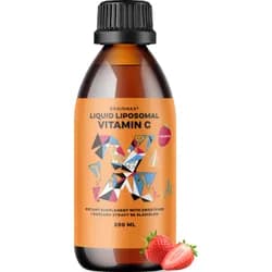 BrainMax KIDS Liquid Liposomal Vitamin C, Strawberry, 500 mg, 200 ml