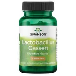 Swanson Lactobacillus Gasseri, 3 miliardy CFU, 60 rostlinných kapslí