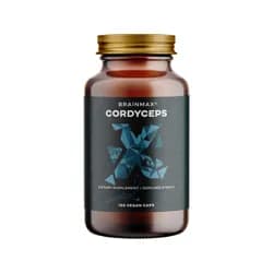 BrainMax Cordyceps extrakt, 50% koncentrace polysacharidů a 20 % β-1,3/1,6 D-glukanů, 500 mg, 100 rostlinných kapslí
