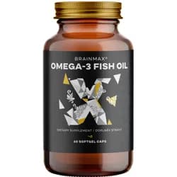 BrainMax Omega-3 Fish Oil®, 60 softgel kapslí