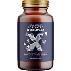BrainMax Activated B-Complex®, Aktivovaný B Komplex, 90 rostlinných kapslí