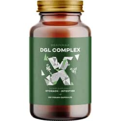BrainMax DGL Complex (Deglycyrrhizinovaná lékořice), 100 rostlinných kapslí