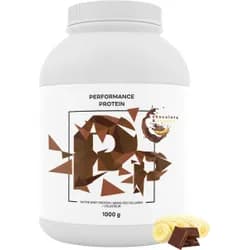 Performance Protein®, nativní syrovátkový protein, čokoláda a banán, 1000 g