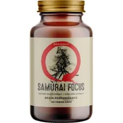 BrainMax Samurai Focus®, 120 rostlinných kapslí