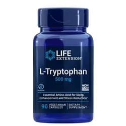 Life Extension L-Tryptofan 500 mg, 90 rostlinných kapslí