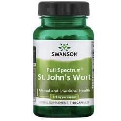 Swanson St. John's Wort (Třezalka tečkovaná), 375 mg, 60 kapslí