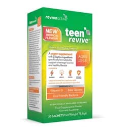 Revive Active Teen revive, podpora imunity, tropické ovoce, 20 sáčků