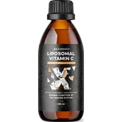 BrainMax Liquid Liposomal Vitamin C, Orange & Vanilla, 500 mg, 250 ml