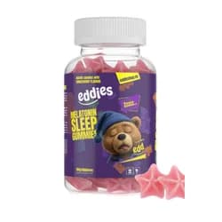 Eddies Gumoví medvídci na spánek s melatoninem Sleep Gummies - borůvka