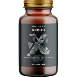BrainMax Reishi extrakt, 50 % polysacharidů a 20 % beta-1,3/1,6 D-glukanů, 500 mg, 100 rostlinných kapslí