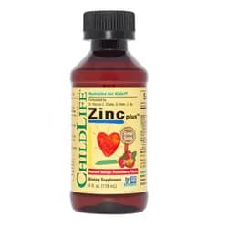 ChildLife Essentials Zinc Plus, zinek, mango a jahoda, 118 ml
