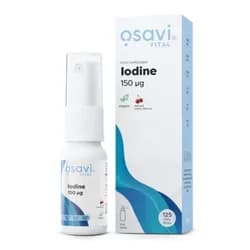 Osavi Iodine cherry flavour, ústní sprej s jódem a třešňovou příchuťí, 150 µg, 25 ml