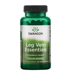 Swanson Leg Vein Essentials, podpora žil a cév, 60 rostlinných kapslí