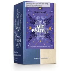 Sonnentor - Štěstí je® mít přátele, porcovaný čaj, BIO, 18 ks