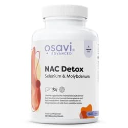 Osavi NAC Detox, Selen a molybden, 60 kapslí