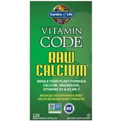 Garden of Life Vitamin Code Raw Calcium, 120 rostlinných kapslí