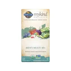 Mykind Organics Men's Multi, multivitamín pro muže 40+, 60 rostlinných tablet