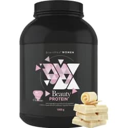BrainMax Women Beauty Protein®, protein pro ženy s kolagenem, keratinem a vitamíny, 1000 g Příchuť: Bílá čokoláda